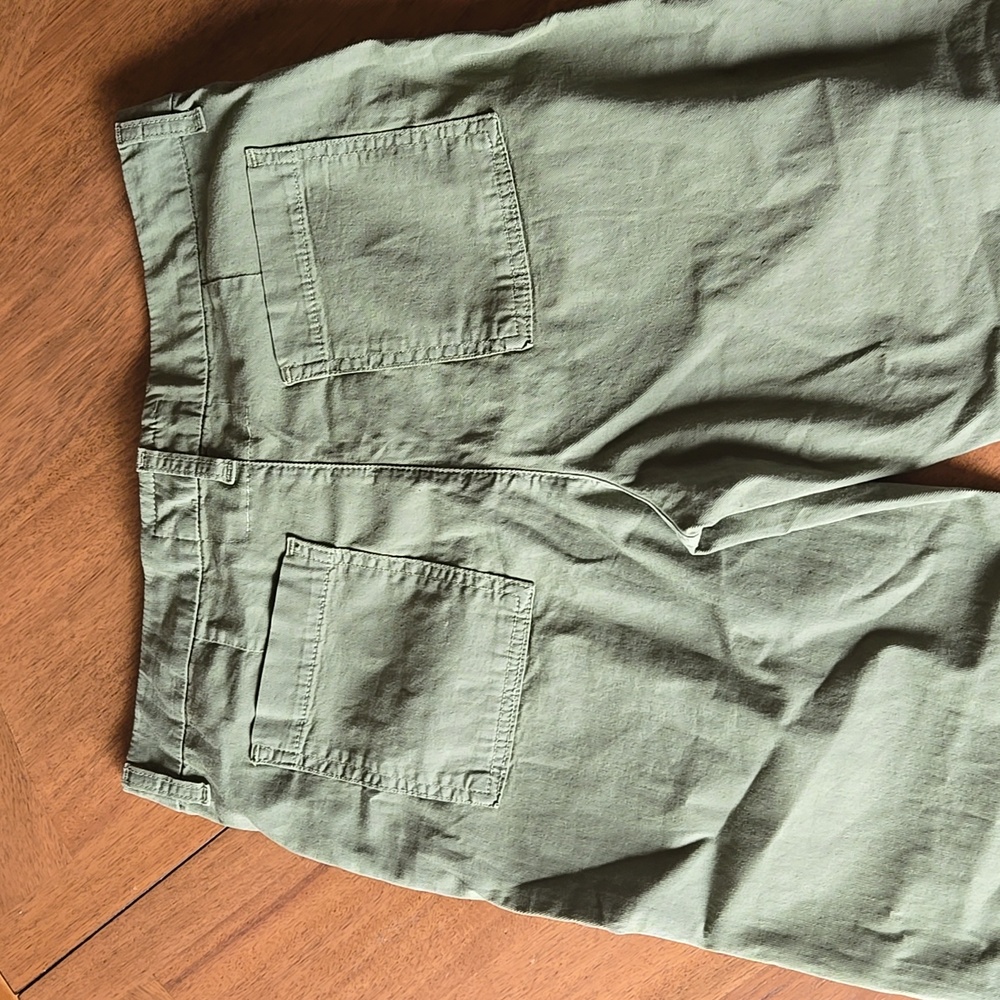 Frank & Eileen Olive Green Pants - Picture 4 of 7